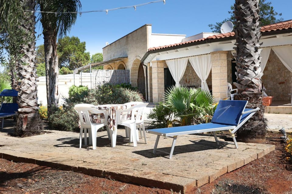 Property building, Garden, sunbed