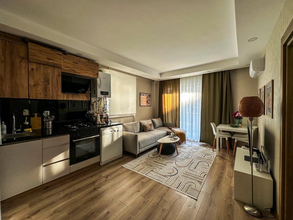 TV and multimedia, Coffee/tea facilities, Balcony/Terrace, Living room, Seating area, dishwasher, heating, oven, kitchen, air conditioner