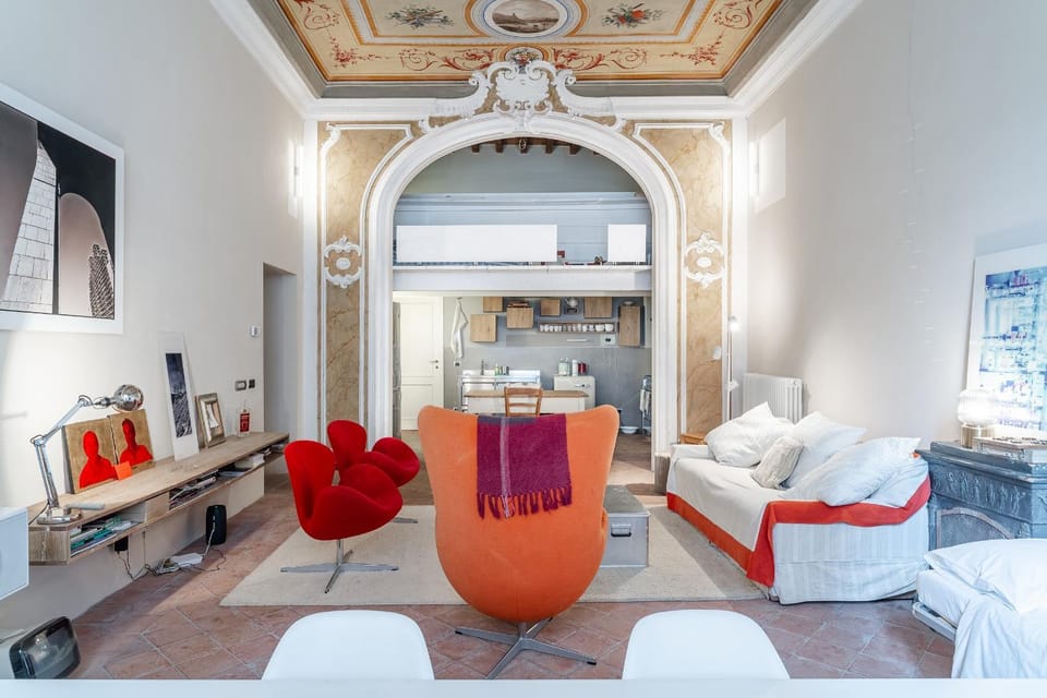 Property building, Living room