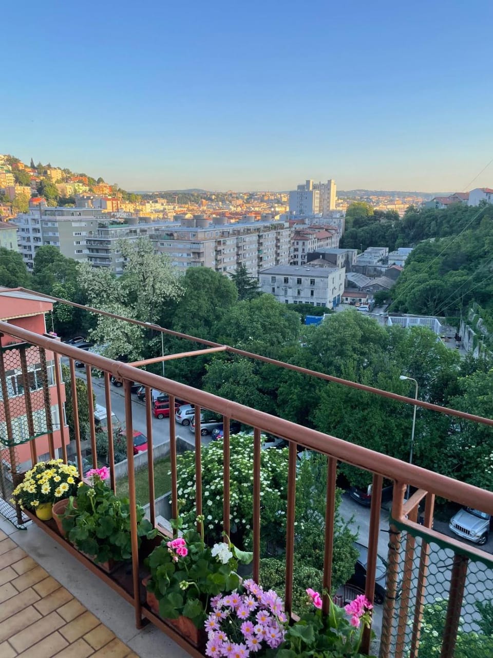 Natural landscape, View (from property/room), Balcony/Terrace, City view