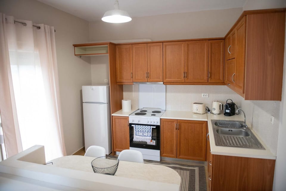 Coffee/tea facilities, Kitchen or kitchenette, Photo of the whole room, oven, stove, toaster