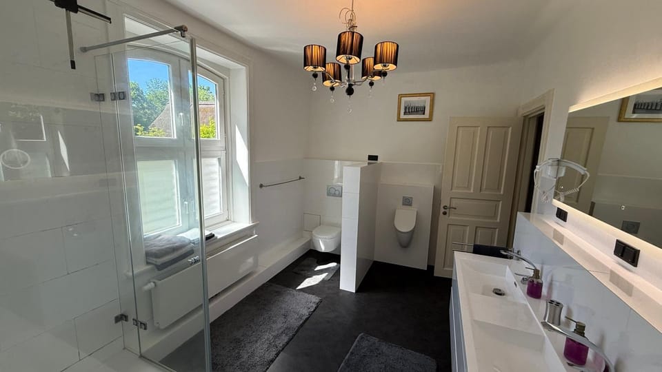 Shower, Toilet, Bathroom, towels