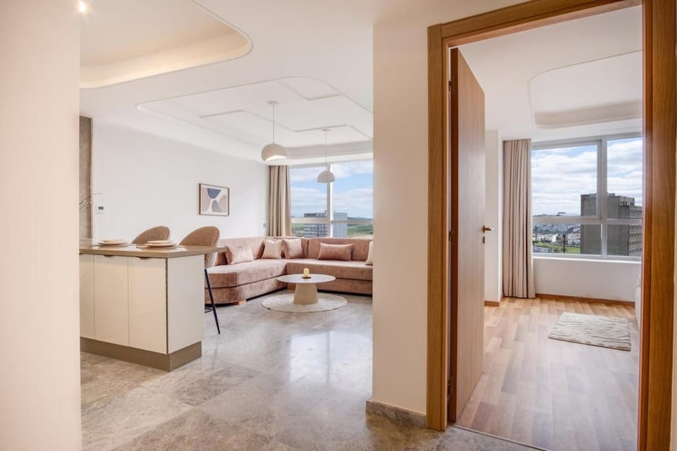 Hilton city Center residences View Tower 13C Apartment in Tangier