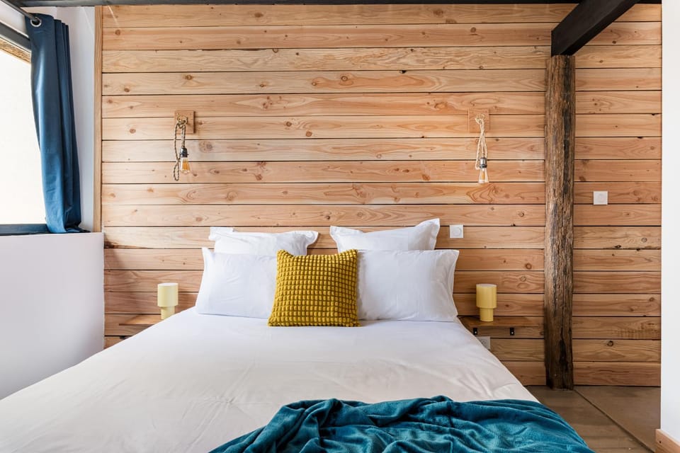 Chambre de caractère balnéo duo & vue toits Apartment in Auvergne-Rhône-Alpes