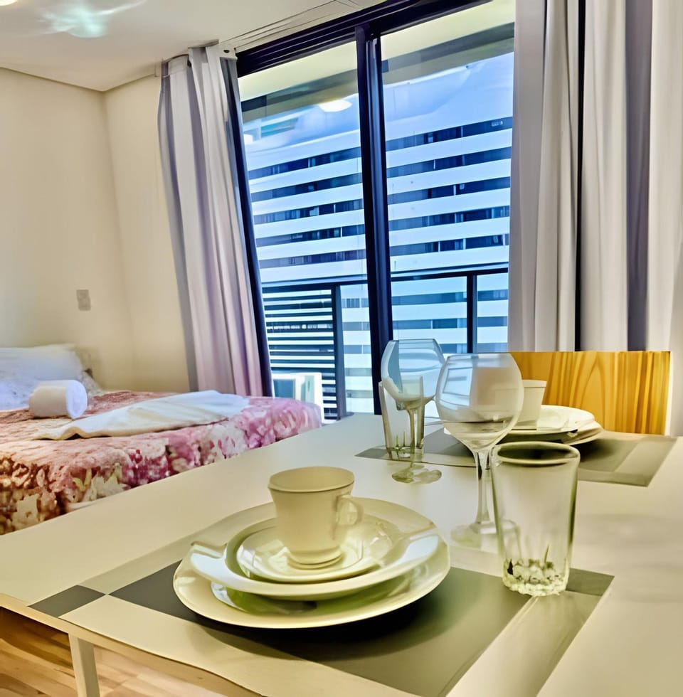 Photo of the whole room, Dining area, Bedroom