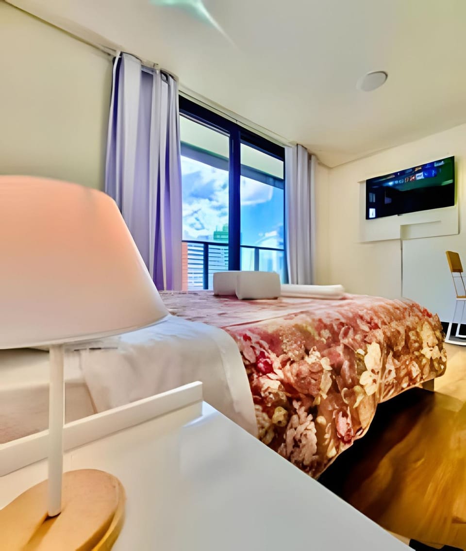 Bed, TV and multimedia