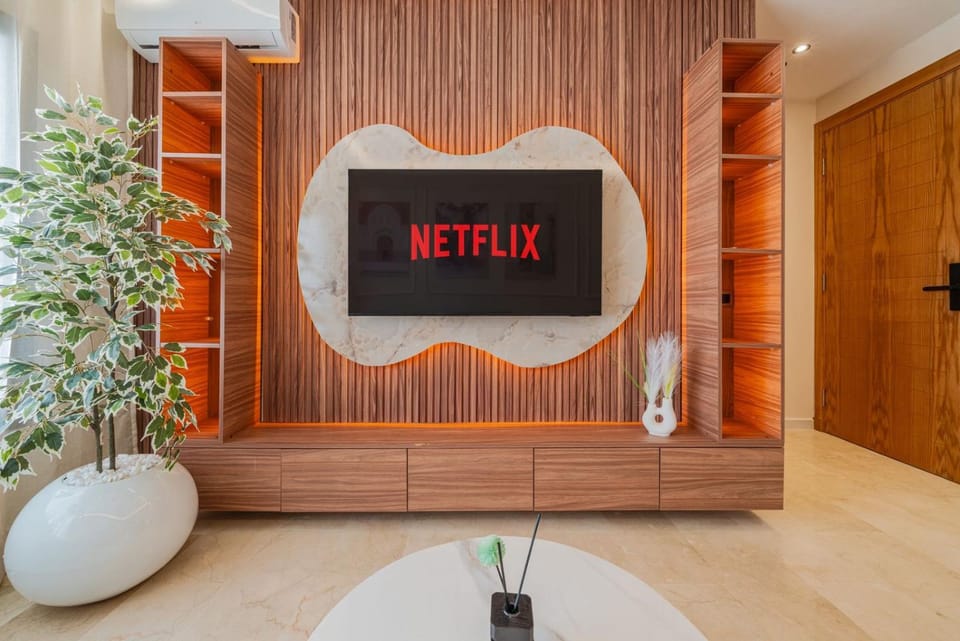 NEW 1BR Lux Terrasse Netflix Wifi Fibre Calme-By Global Home Stay Apartment in Casablanca
