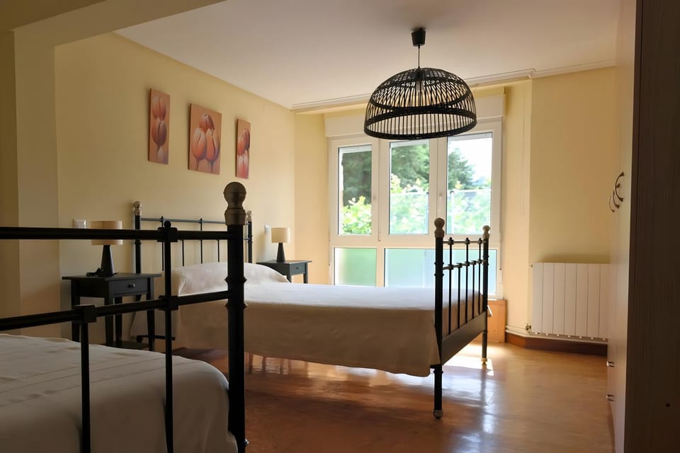 Property building, Living room, Bedroom