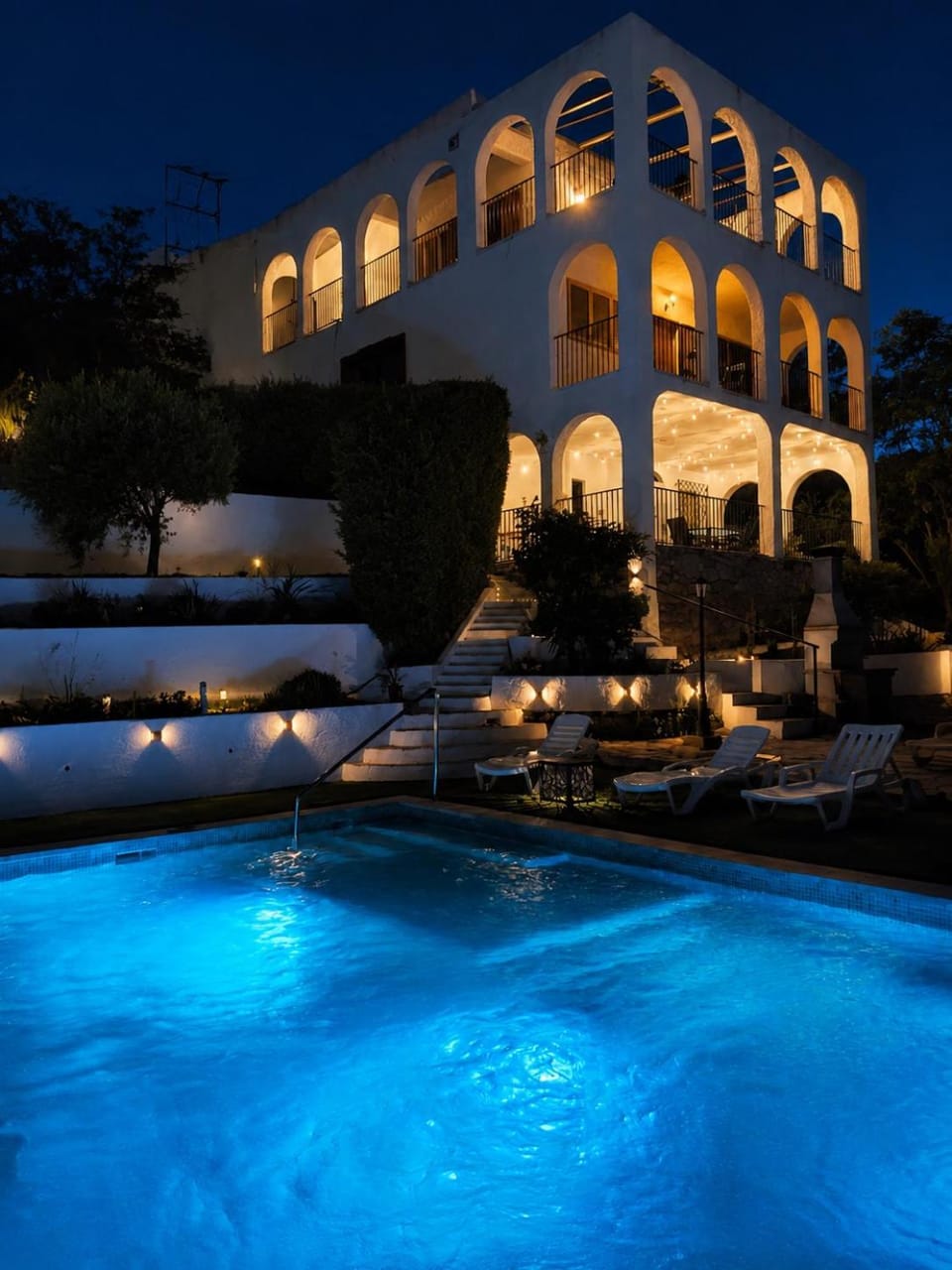 Property building, Swimming pool