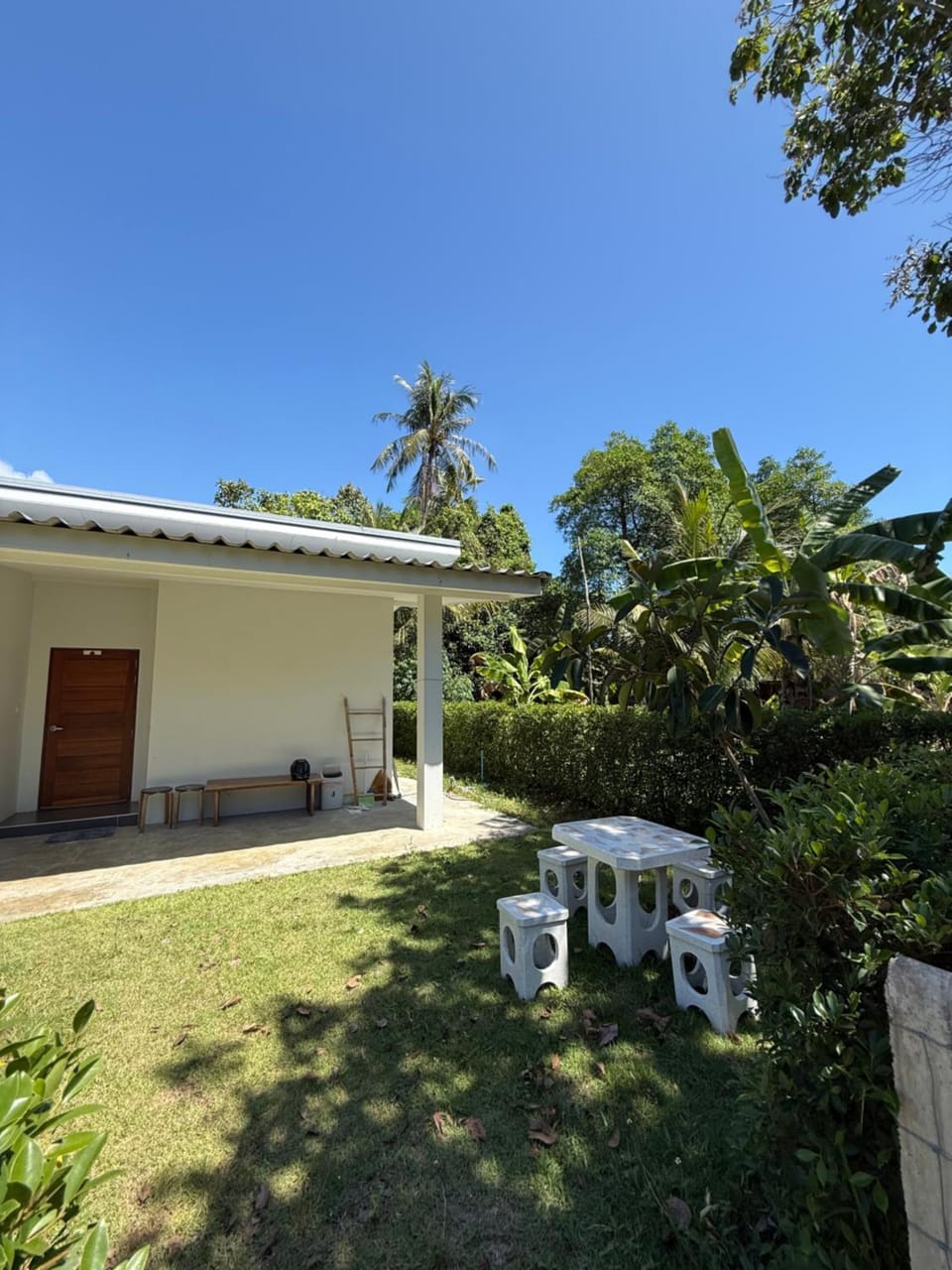 Property building, Garden, Garden view