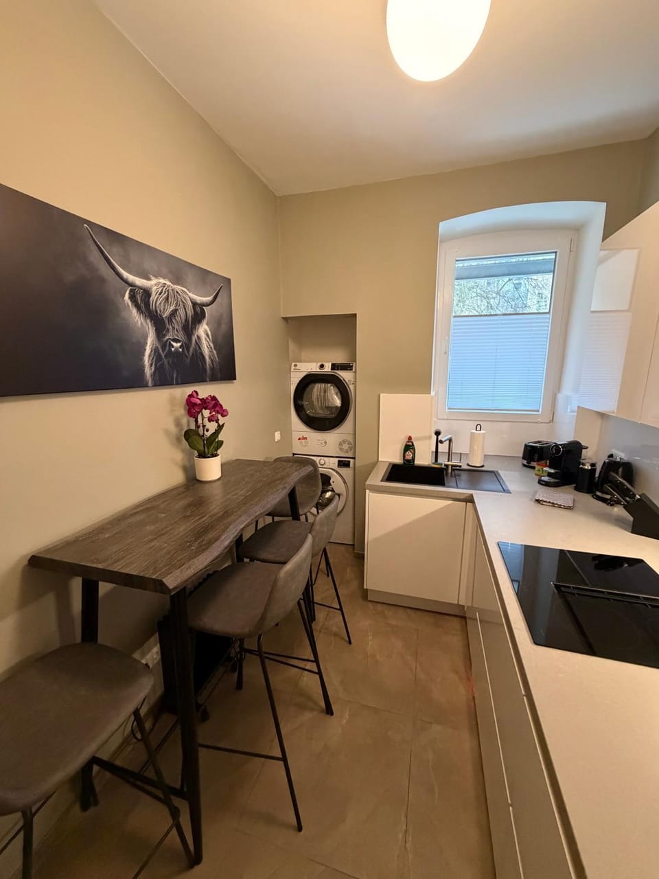 Property building, Kitchen or kitchenette, Living room
