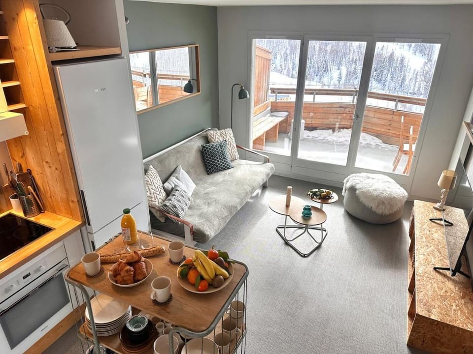 Prestige du Sommet - Terrasse, Parking et Local Ski Apartment in Isola