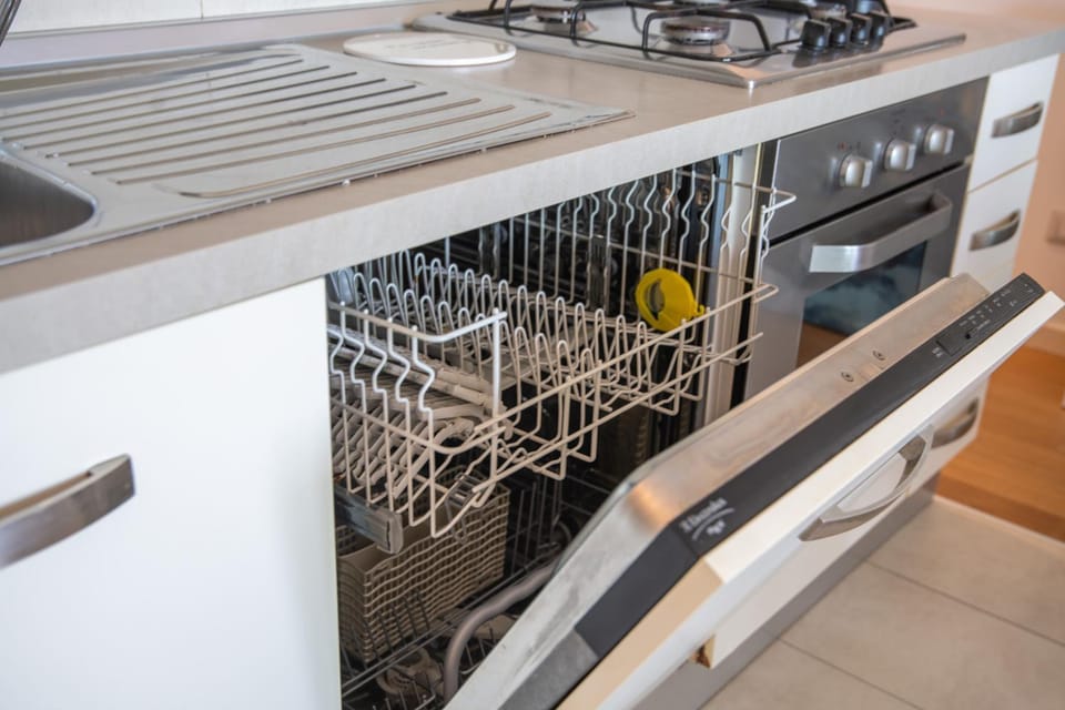 dishwasher, stove