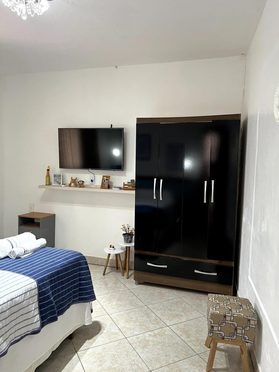 Casinha com ar, garagem, cozinha equipada, entrada privativa, completa para longas estadias House in Campinas