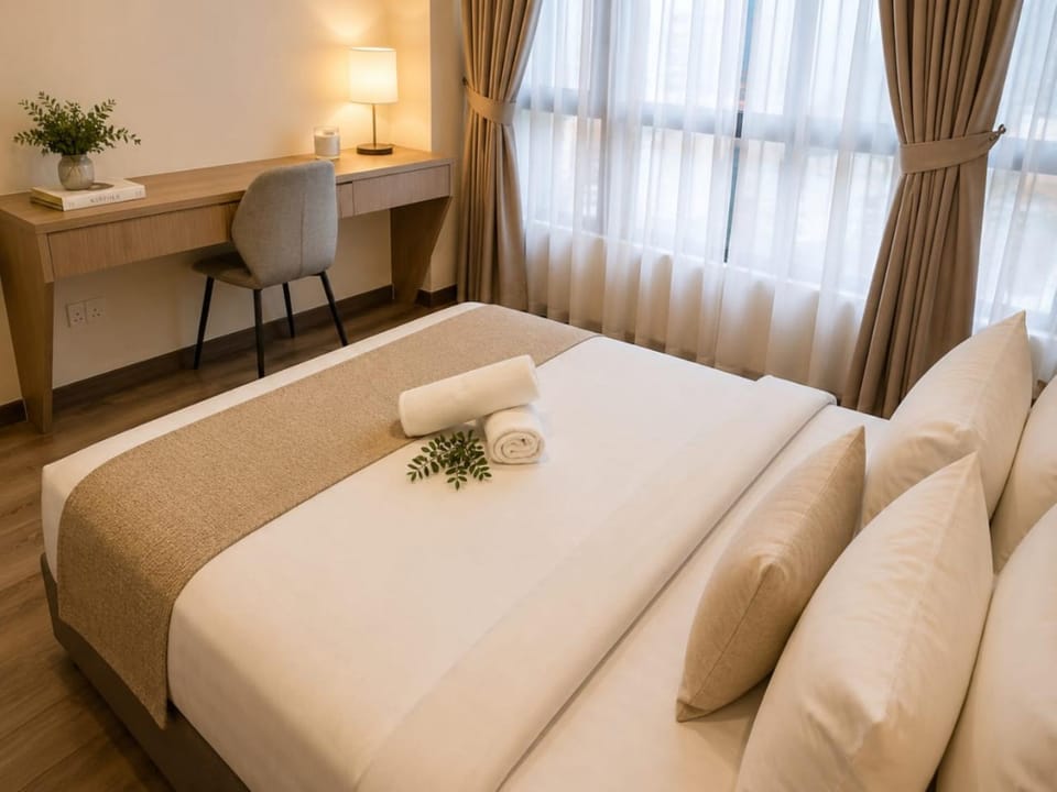 Bed, Bedroom
