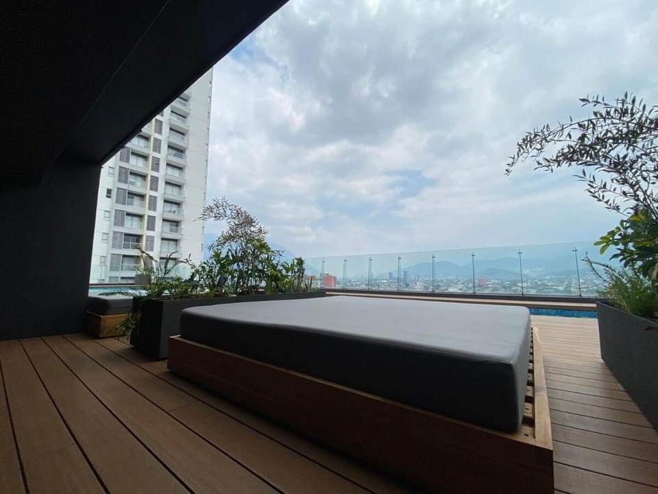 Departamento dentro paseo Santa Lucía Monterrey Apartment in Monterrey