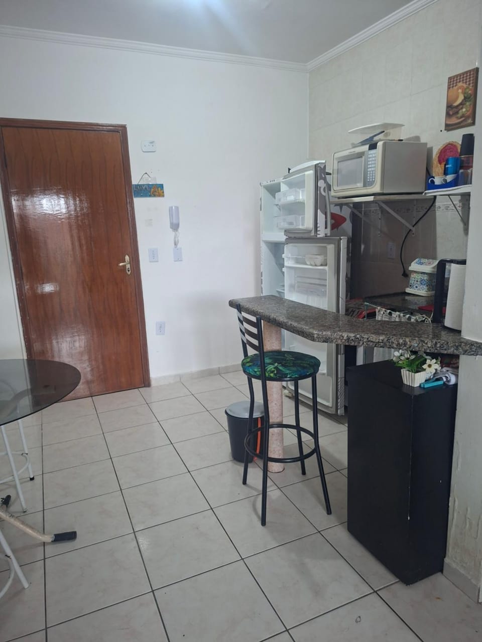 Kitnet para temporada Apartment in State of São Paulo