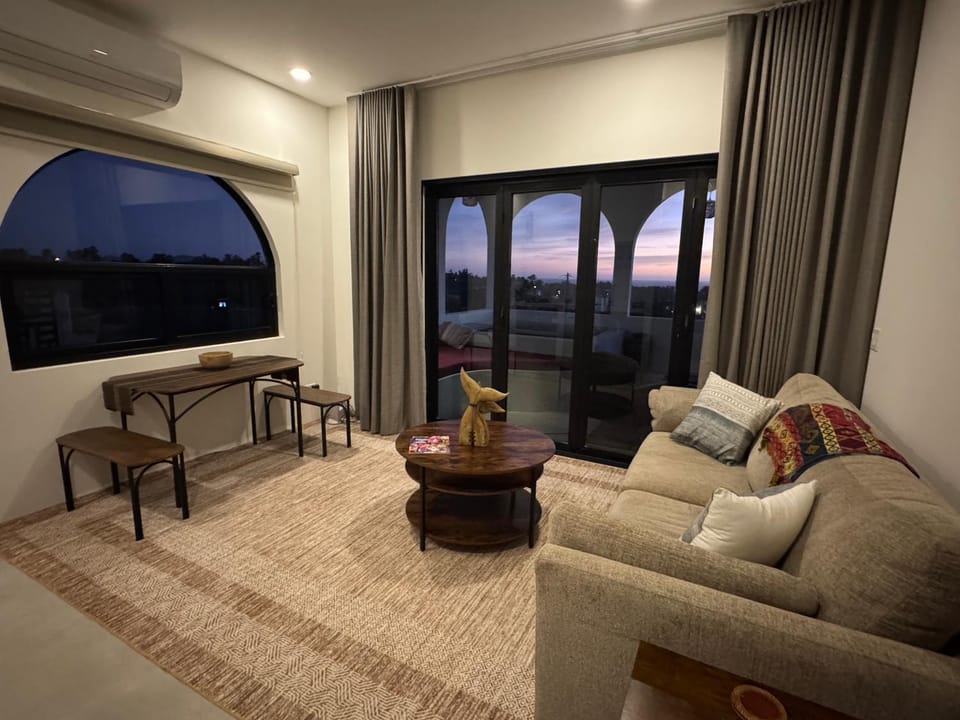 View (from property/room), Living room, Seating area, Family