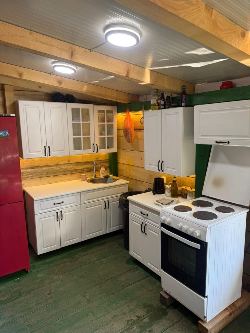 Kitchen or kitchenette, oven, pet friendly, stove