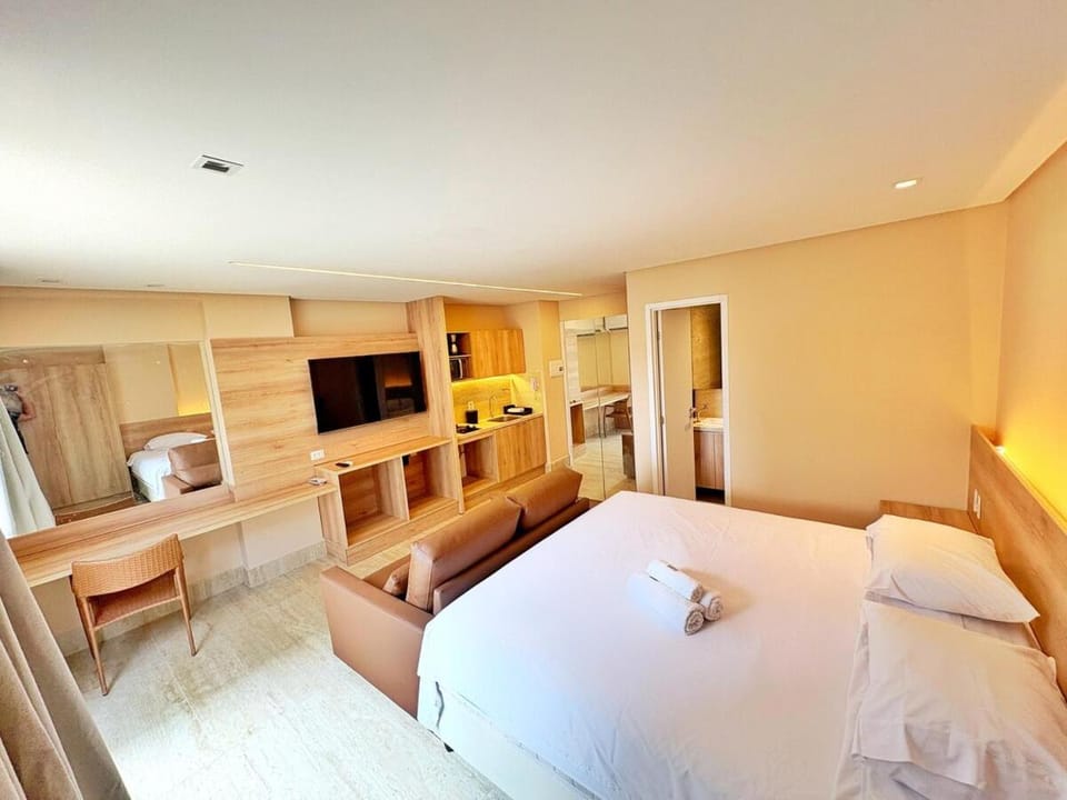 RS 112 - Novíssimo flat com varanda exclusiva Apartment in Recife