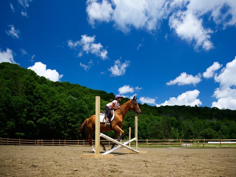 Horse-riding