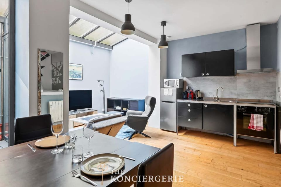 Appartement design & confortable avec terasse Apartment in Paris