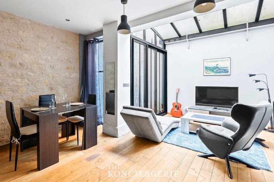 Appartement design & confortable avec terasse Apartment in Paris