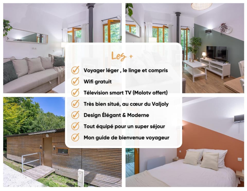 Cottage S22A Confort & calme au ValJoly Chalet in Hauts-de-France
