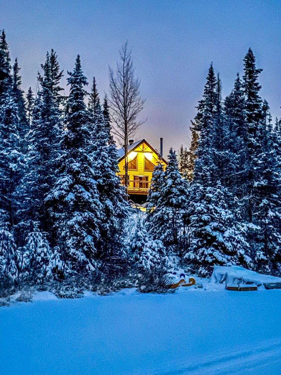 Property building, Winter