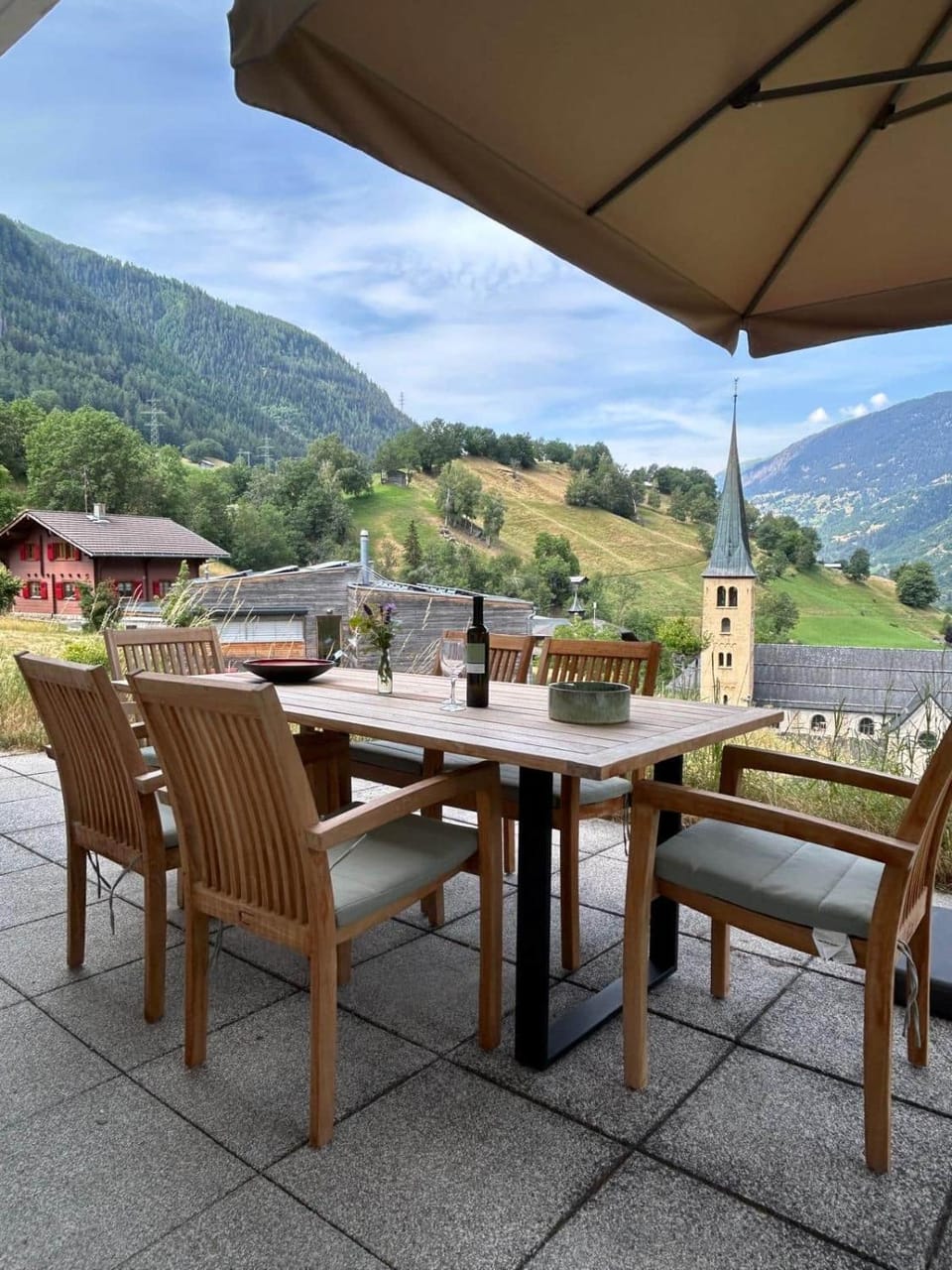 Swiss Chalet Mallum - ground floor apartment House in Canton of Valais