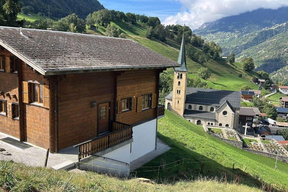 Swiss Chalet - upstairs apartment Chalet in Canton of Valais