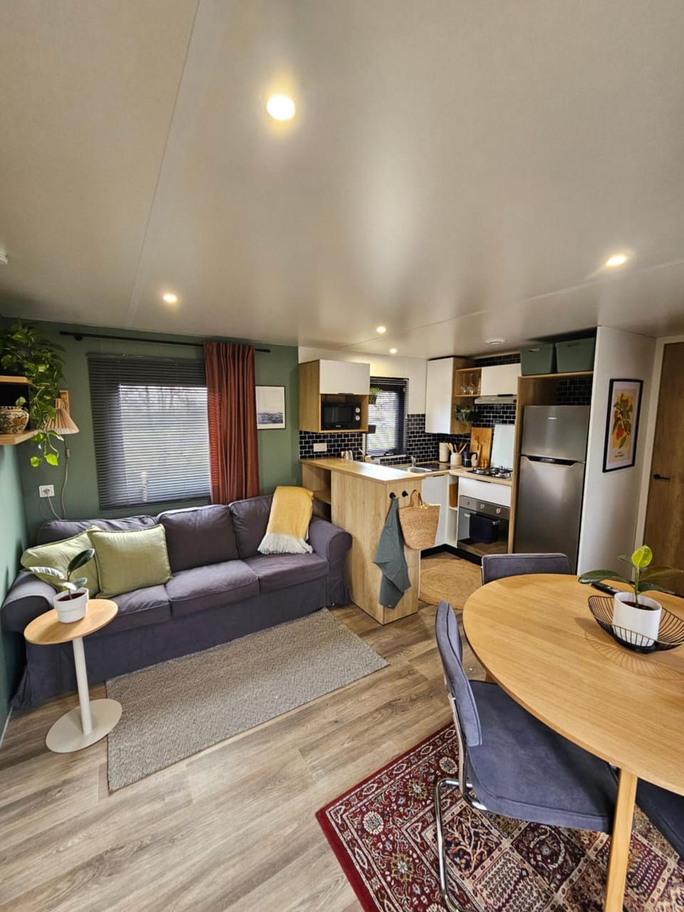 Property building, Living room, kitchen