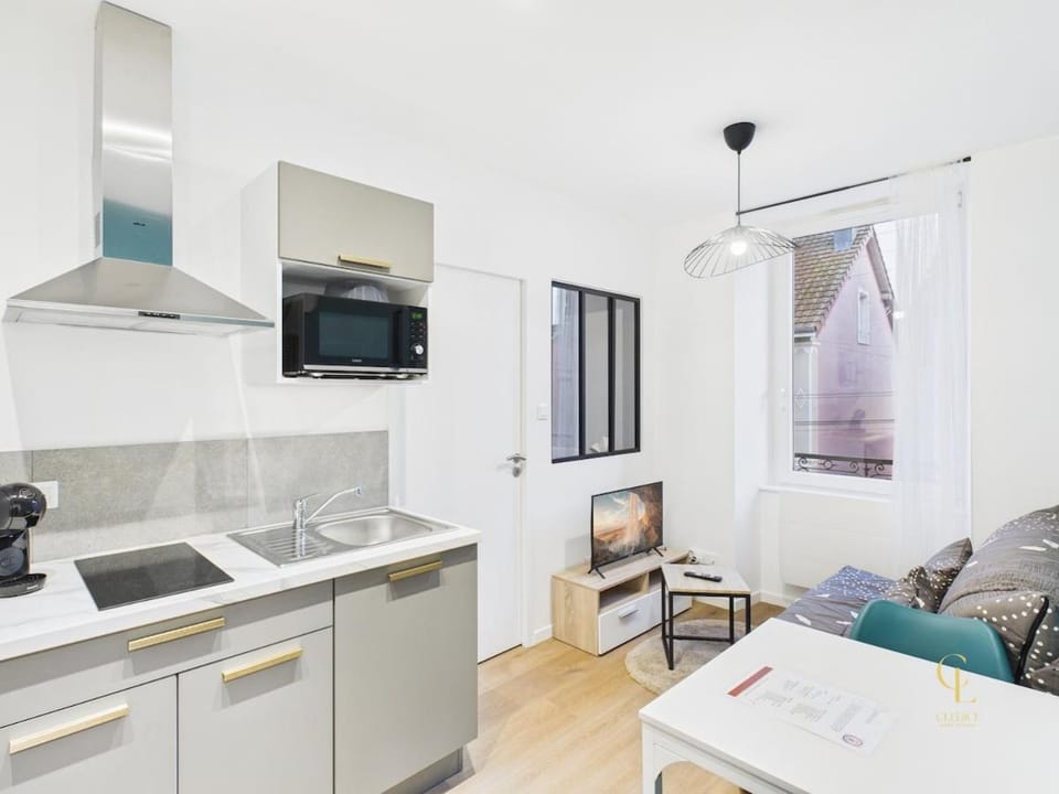 T2 neuf cosy - 2 à 4 pers - Immeuble avec loisirs - appartement 14 Apartment in Bourgogne-Franche-Comté