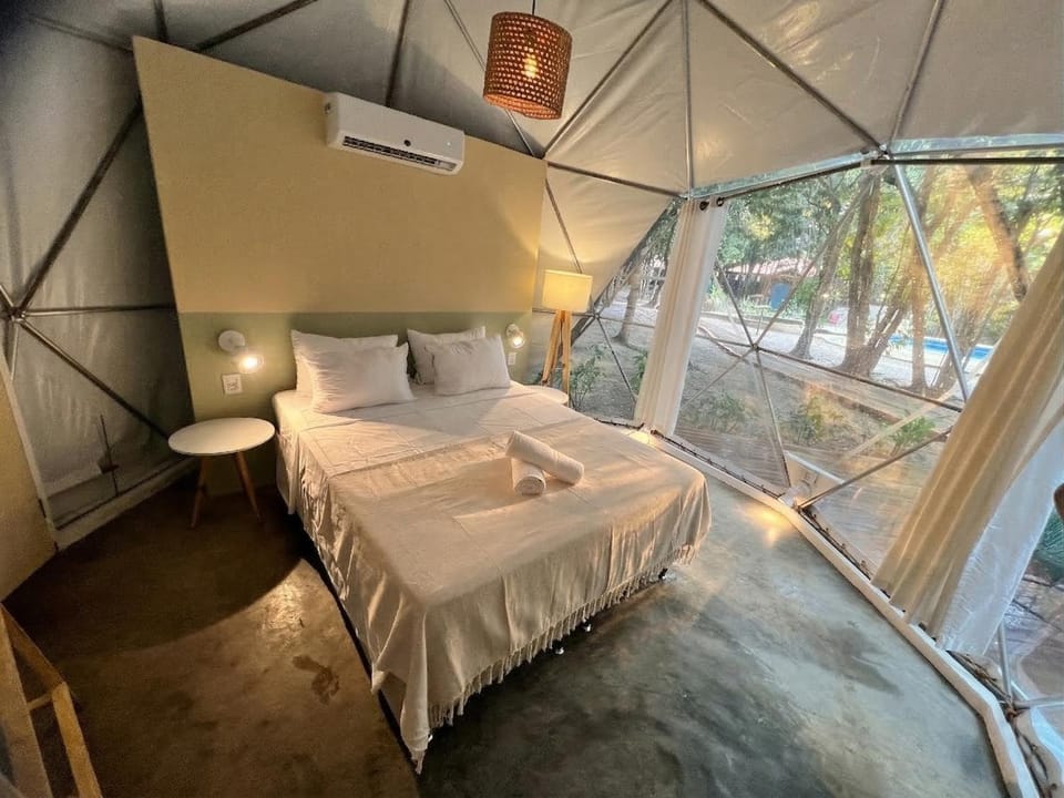 Único Domo de Pipa Conforto e Exclusividade na Mata Luxury tent in Pipa Beach