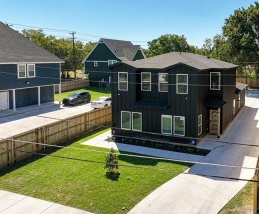 Property building, Facade/entrance, Garden, Parking