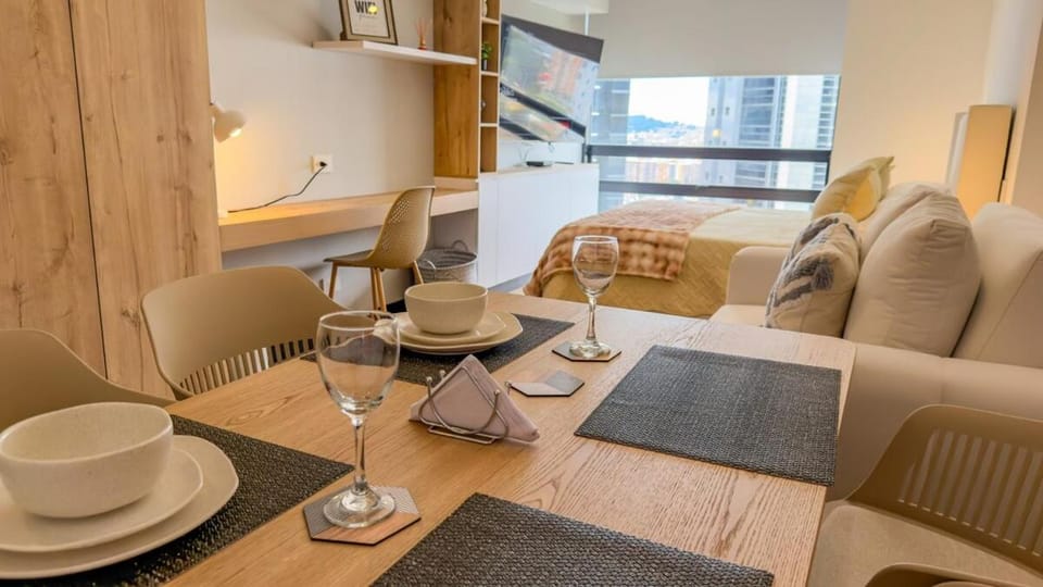 Loft Premium Vista Gym Coworking Apartment in Bogota