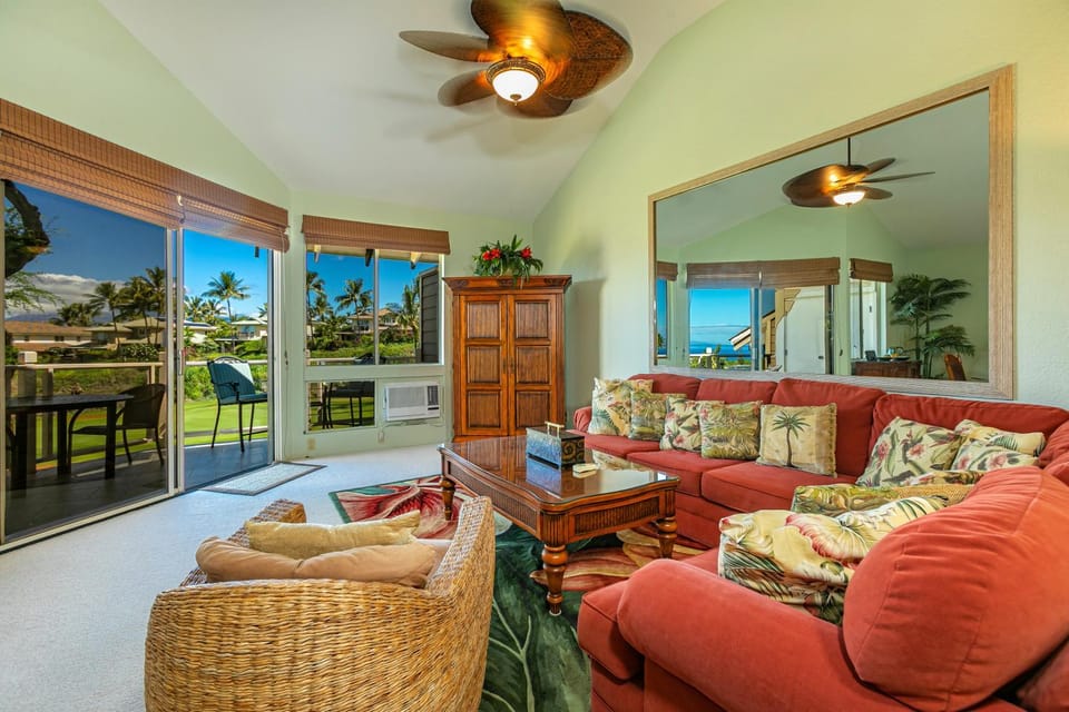 Grand Champions #86 Gorgeous Views On Golf Course, Near Popular Beaches Apartment in Wailea