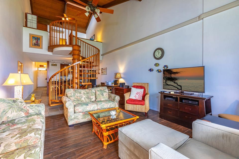 Kamaole Sands #10-404 Great Location Ocean view, A/C, Fitness Center Apartment in Wailea
