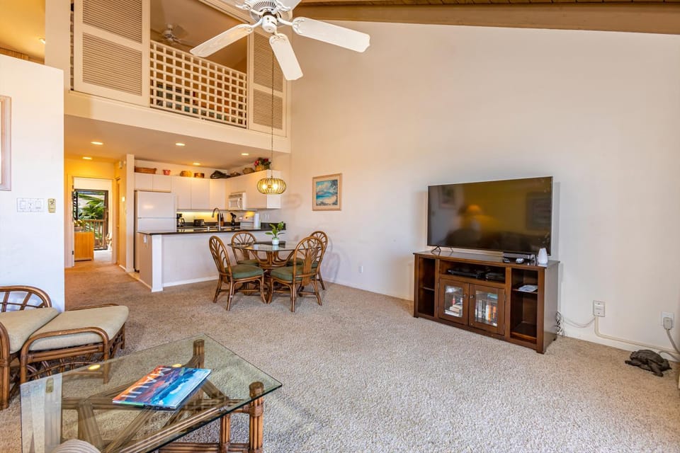 Maui Kamaole #L-203 Full Ocean View, A/C Throughout, Wifi, Great Location Apartment in Wailea