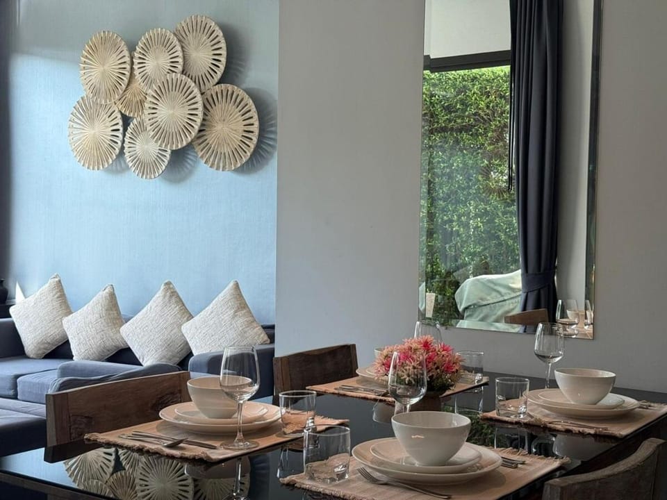 Private 2BR pool villa 2 minutes to fitness street Villa in Chalong