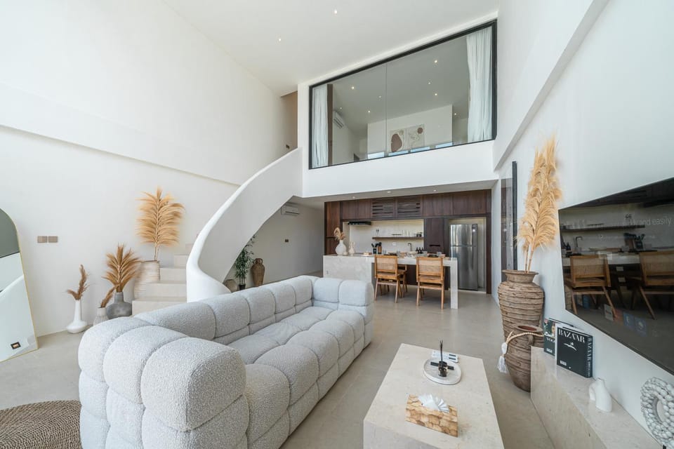 Zaya - Modern 2BR Villa with Rooftop Tub & Ocean Views Villa in Bali