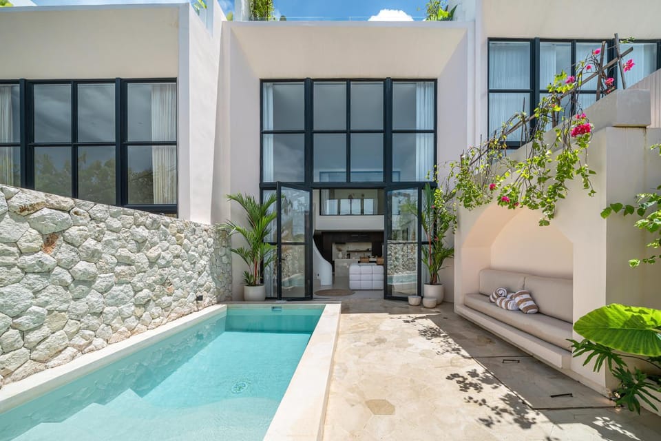 Zaya - Modern 2BR Villa with Rooftop Tub & Ocean Views Villa in Bali