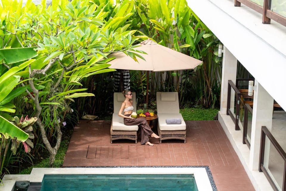5BR FamilyVilla, Gym, Large Pool, Rice Field View Villa in North Kuta