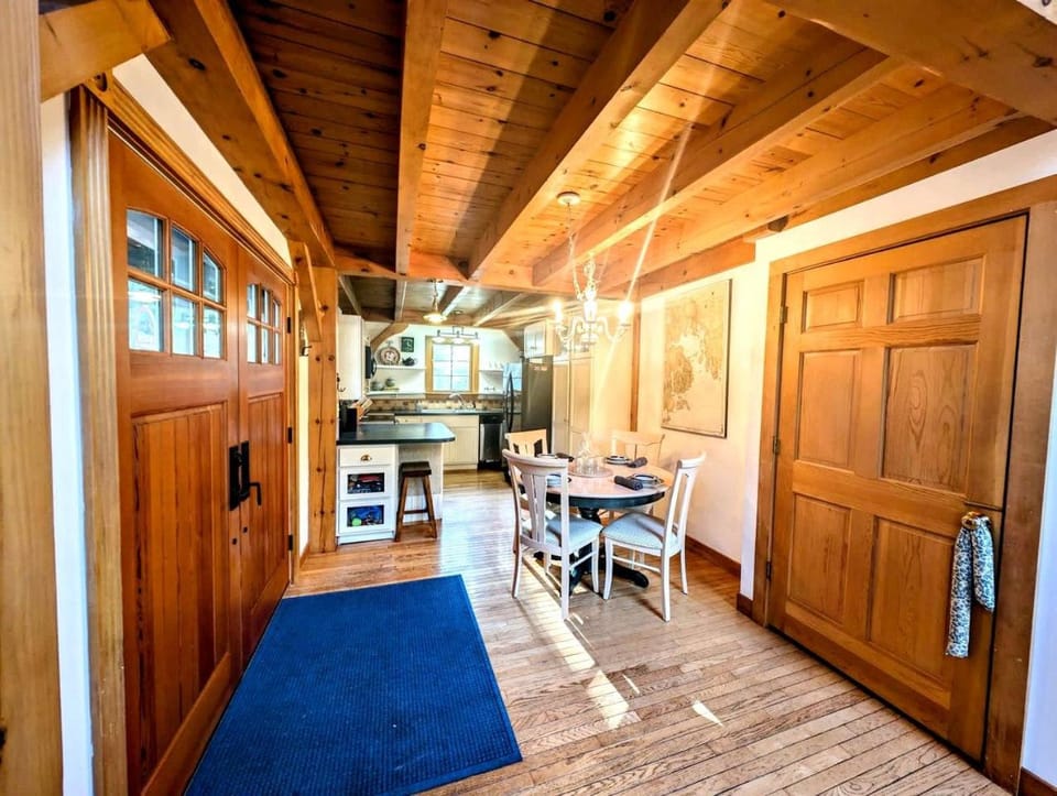 Bright Post & Beam Retreat with Fire Pit & Game Room Near Acadia | Sorrento, Maine House in Sorrento