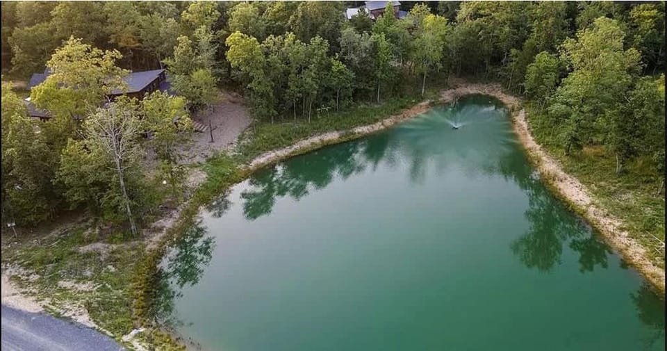 Secluded Luxury Cabin with Hot Tub & Fishing Pond Near Broken Bow Lake, Broken Bow OK Cabin in Oklahoma