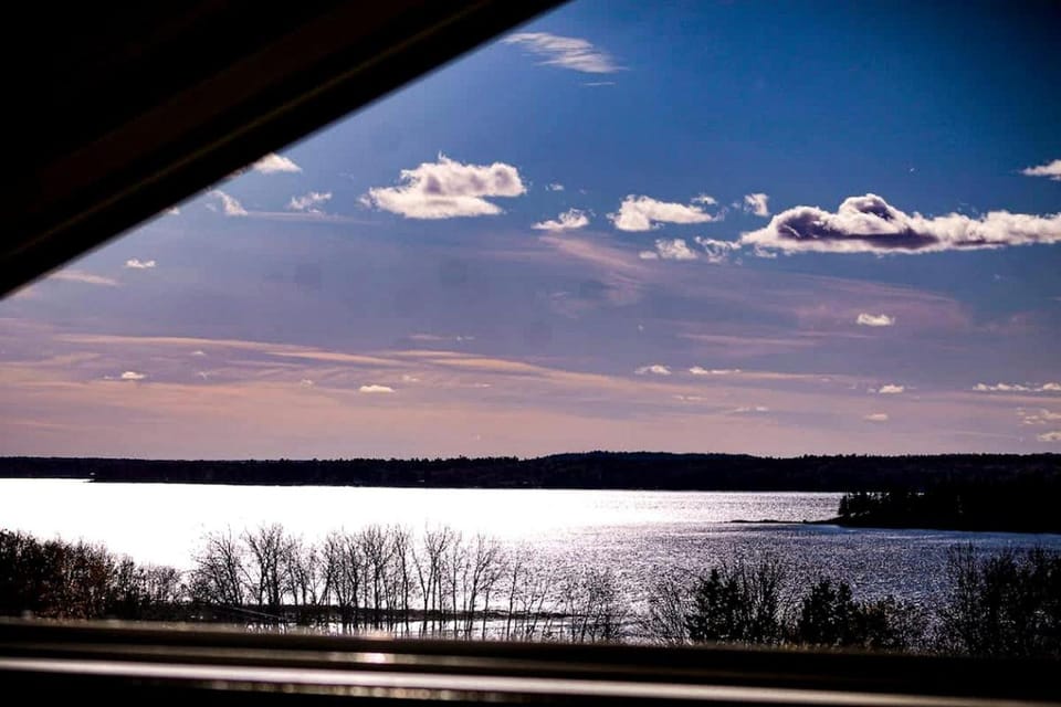 Charming Waterview Cottage with Sunset Views & Private Deck Near Acadia National Park | Ellsworth, Maine House in Trenton