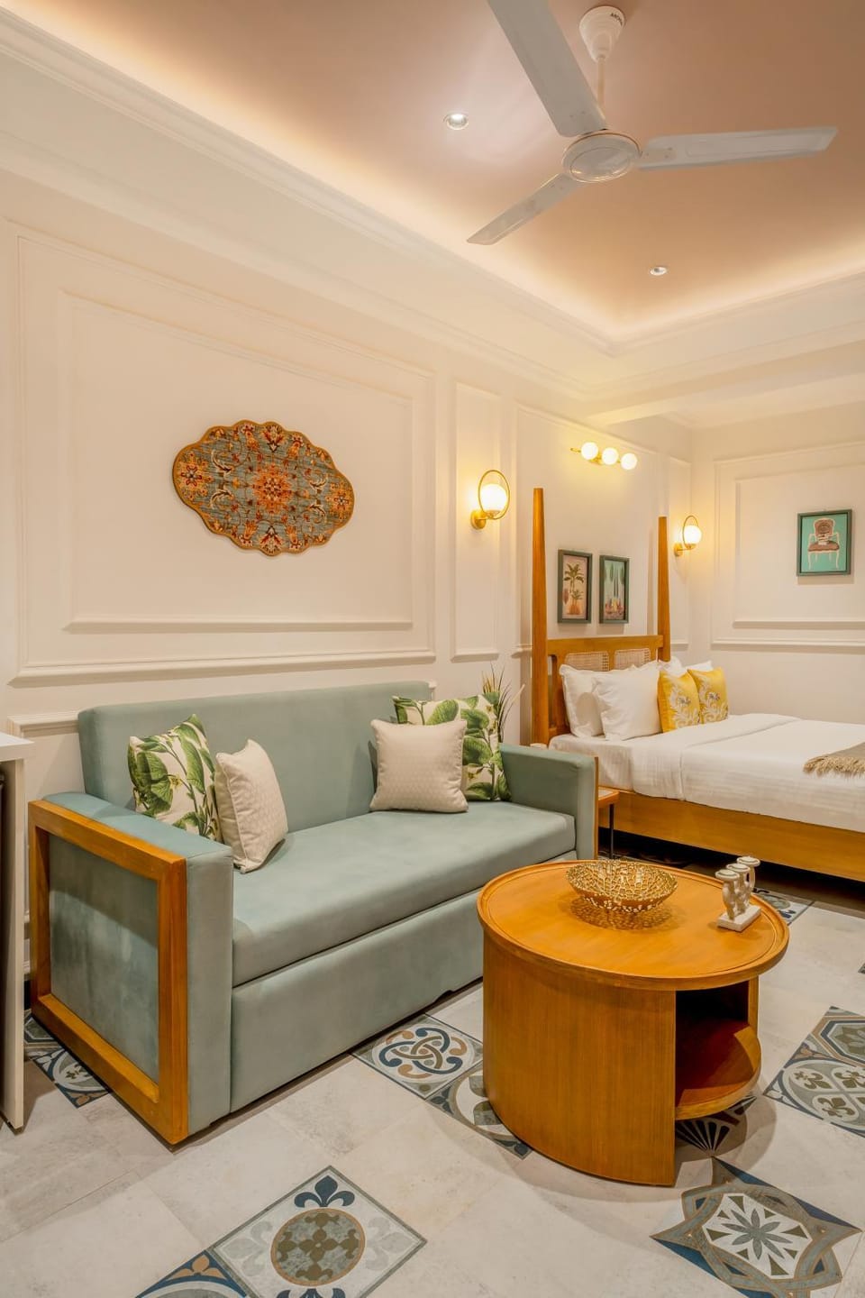 Living room, Bedroom