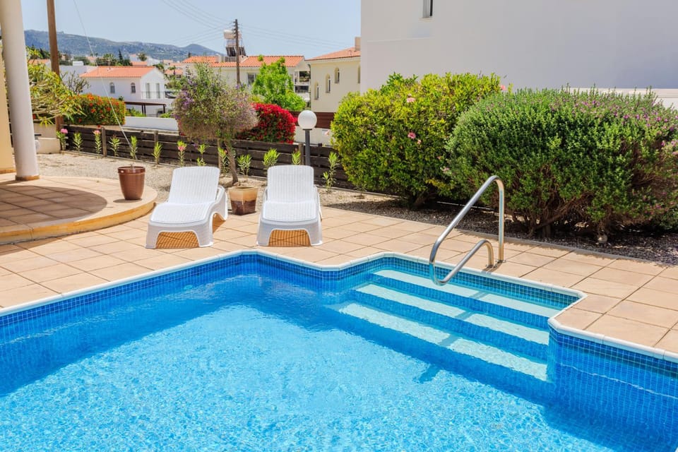 Natural landscape, Pool view, Swimming pool, sunbed