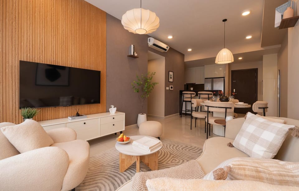Communal lounge/ TV room, TV and multimedia, Kitchen or kitchenette, Living room, Seating area, Dining area, Evening entertainment, fireplace, air conditioner
