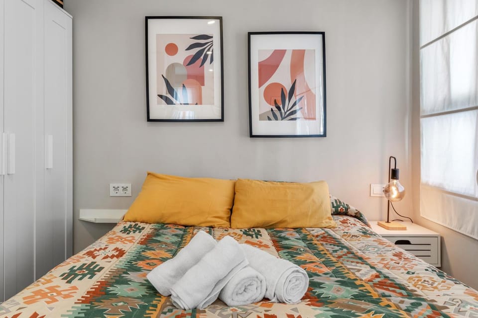 Living room, Bedroom